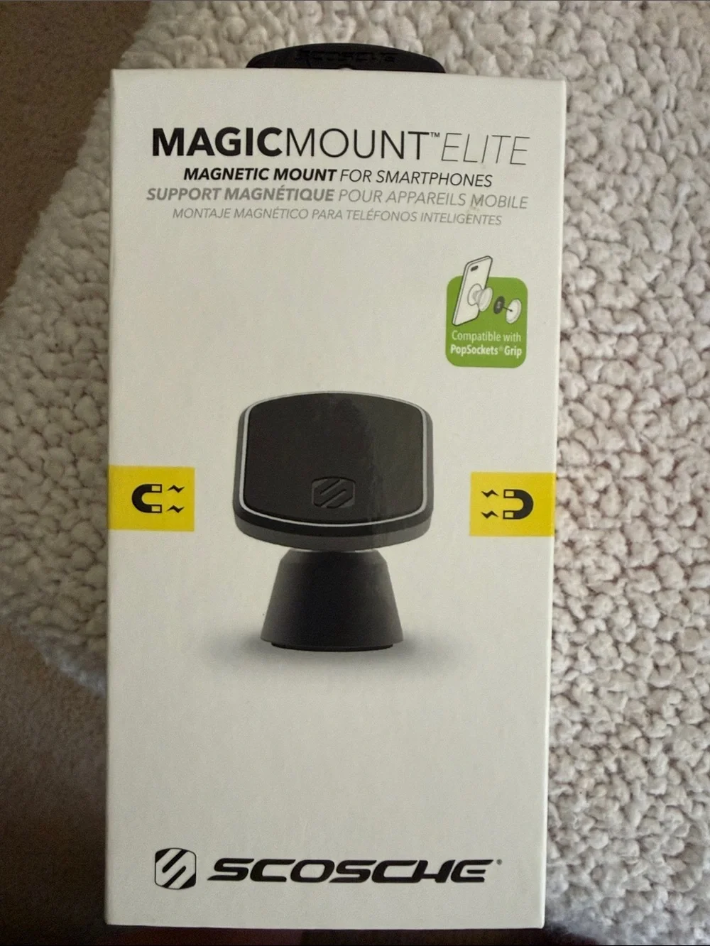 Scosche MagicMount Elite Magnetic Car Mount - Black